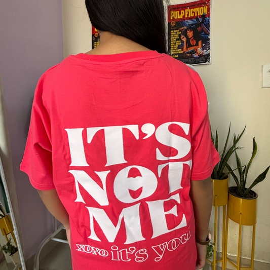 "It's You" Regular fit T-shirts
